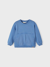 Lil 'Atelier - Nalf Langærmet Loos Sweat Bluse - Federal Blue